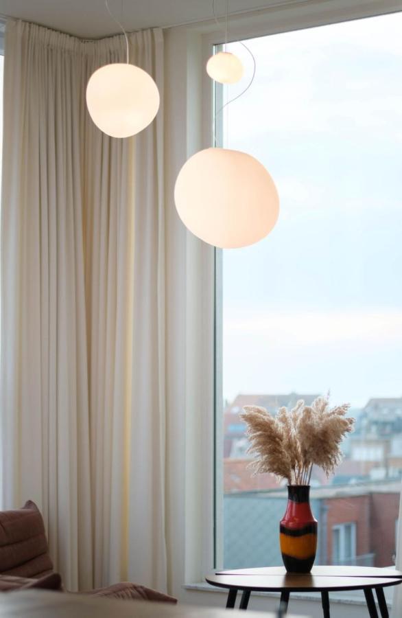 Stijlvolle En Lichtrijke Design Penthouse Met Prachtig Uitzicht Te Wenduine Apartment De Haan Exterior photo
